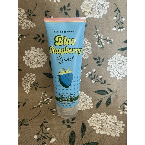 Bath & Body Works Other - Bath & Body Works Blue Raspberry Burst Body Cream 8floz Brand New